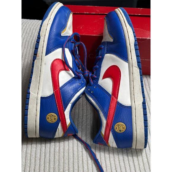 Nike Dunk Low Next Nature PS 'Superhero' Kids Size 3Y Blue FD0673-400 - Picture 3 of 9